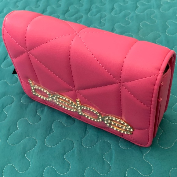 NWT. Bebe Pink Crossbody bag - Picture 11 of 16